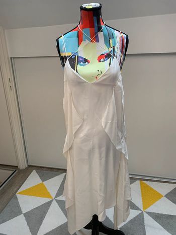 Robe longue en soie Barbara Bui Taille 36