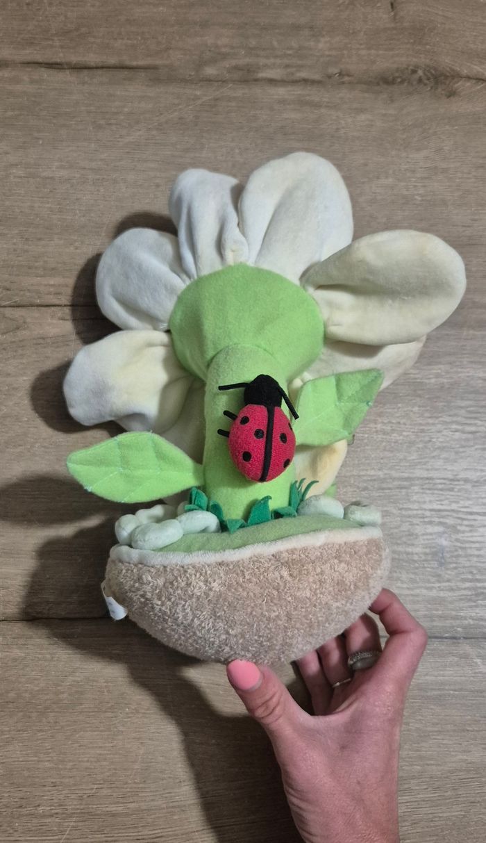 Culbuto d'activités fleur en tissus - photo numéro 10