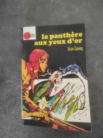 La panthère aux yeux d'or Victor Canning Hachette Point Rouge 1972