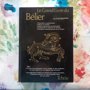 LE GRAND LIVRE DU BELIER par A. WALDSTEIN Ed. Tchou