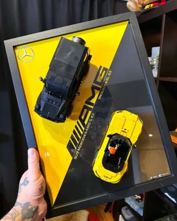 Affiche Lego AMG Mercedes 30x40 (fichier numérique)