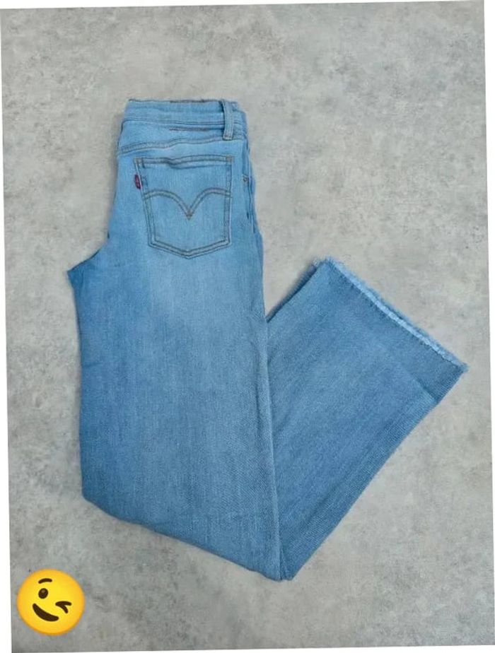Jeans Levi's wid leg W24|FR34 coupe droite bleu Femme-Women PAN289