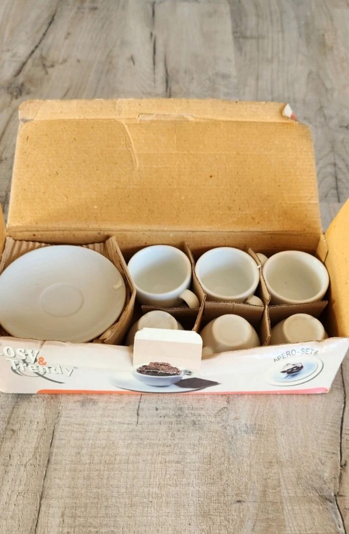 Ensemble tasses café NEUVES