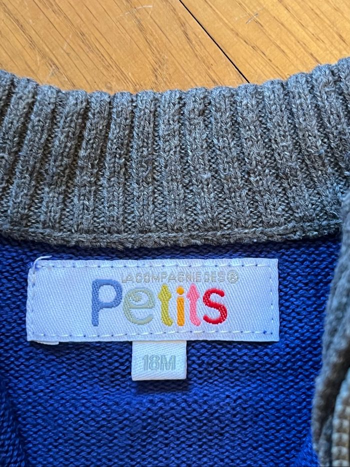 Gilet à zip La Compagnie des petits 18 mois - photo numéro 3