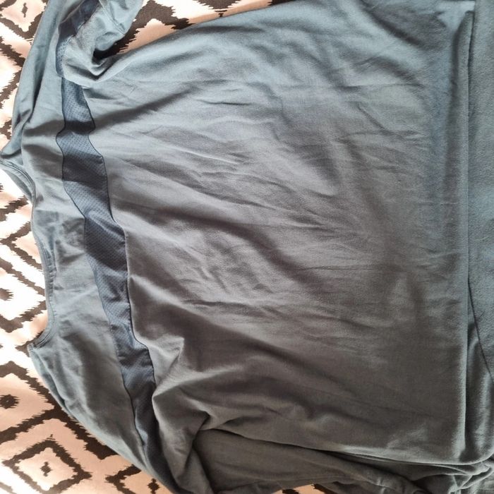 T shirt sport dos respirant bleu lidl crivit 46 48 neuf - photo numéro 3