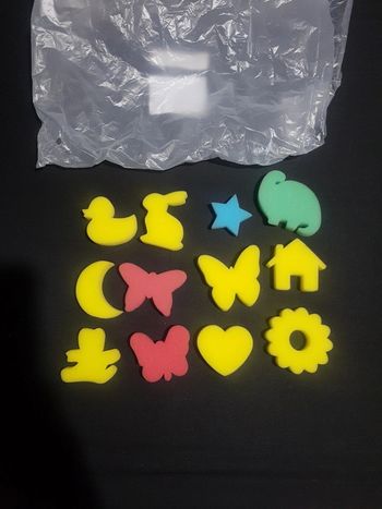 Lot de 12 eponges pour peinture jamais utilisé
