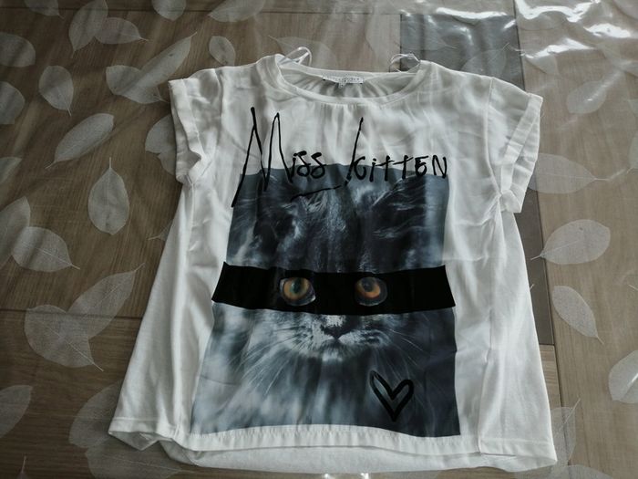 Tee shirt blanc fluide