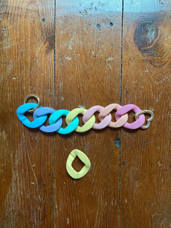 Bracelet grosse maille