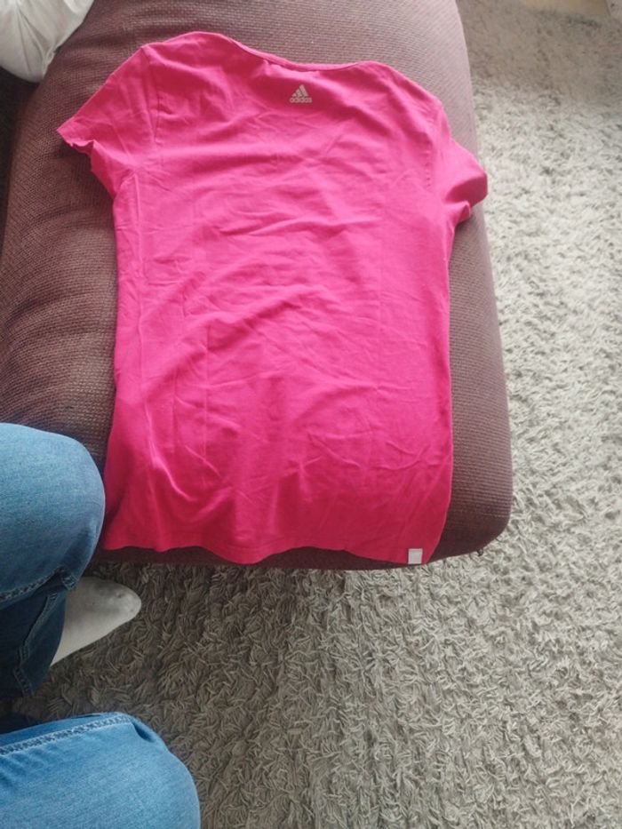 T-shirt adidas femme manches courtes taille M - photo numéro 7