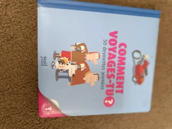 Livre volets devinettes comment voyages-tu? NEUF