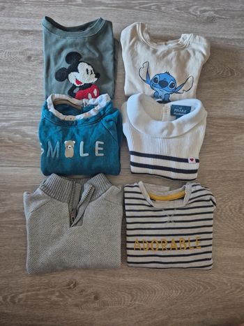 Lot Pulls 24 mois