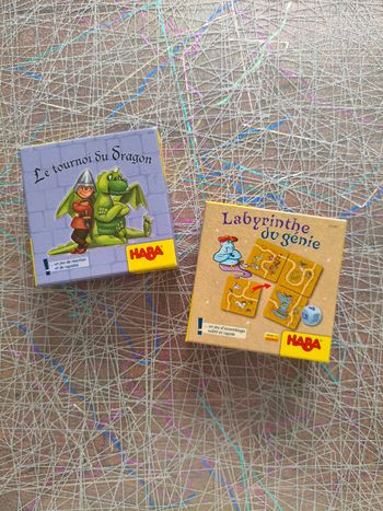 Lot de 2 jeux Haba 