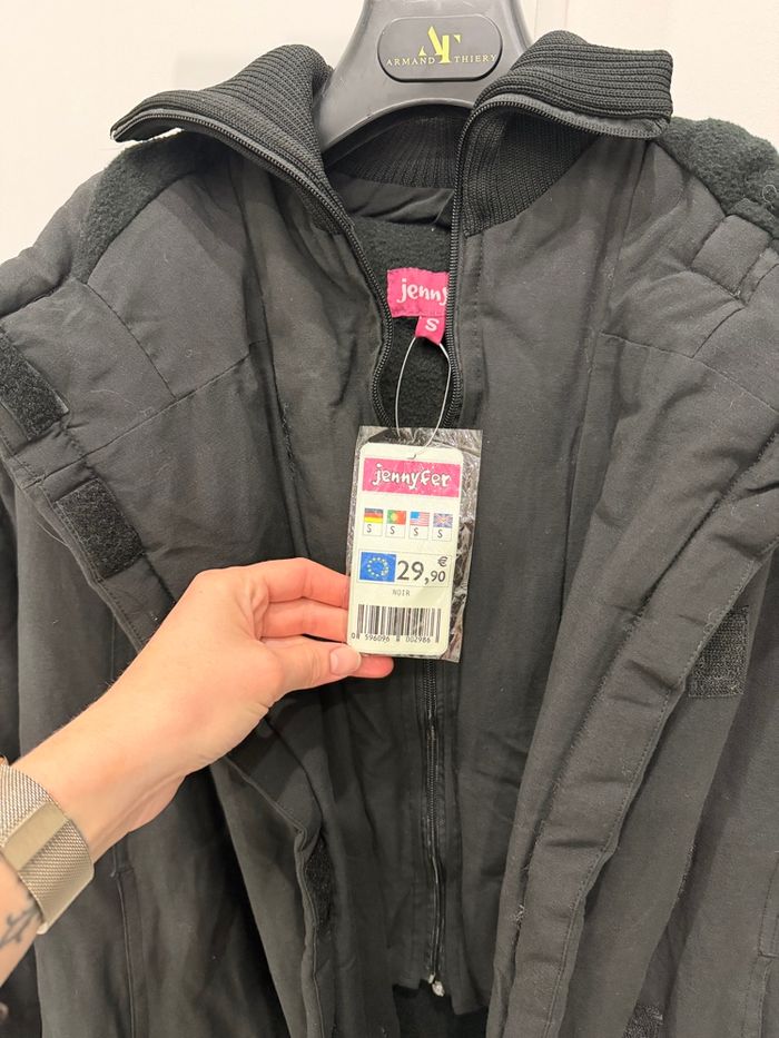 Manteau noir femme neuf - photo numéro 2