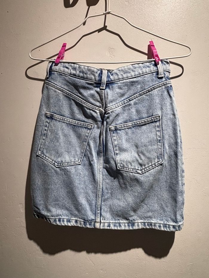 🩵 Jupe en jean H&M taille XS - photo numéro 7