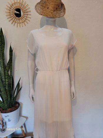 Robe plissée