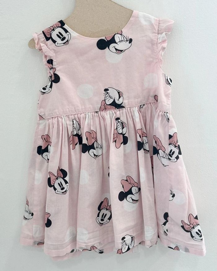 Robe mini h&m rose pâle
