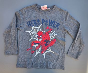 Tee-shirt ML 4 ans garçon spiderman 