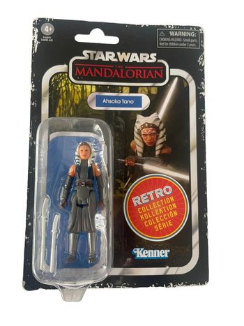 Figurine Star Wars The Mandalorian Ahsoka Tano Retro Collection Kenner Hasbro neuf