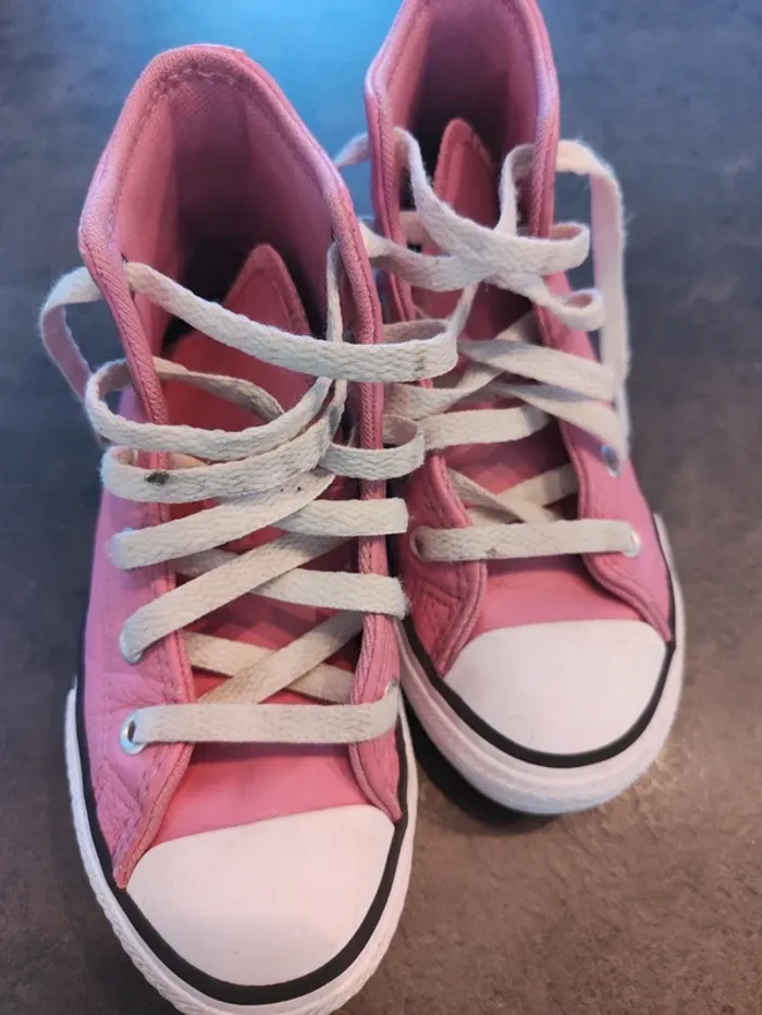 Converse rose - photo numéro 5