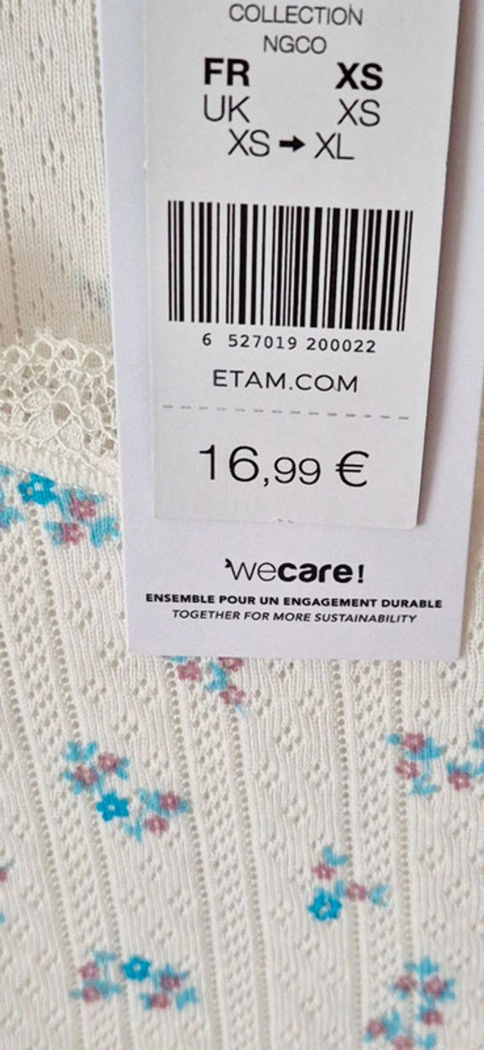 Top Etam Taille XS - photo numéro 2