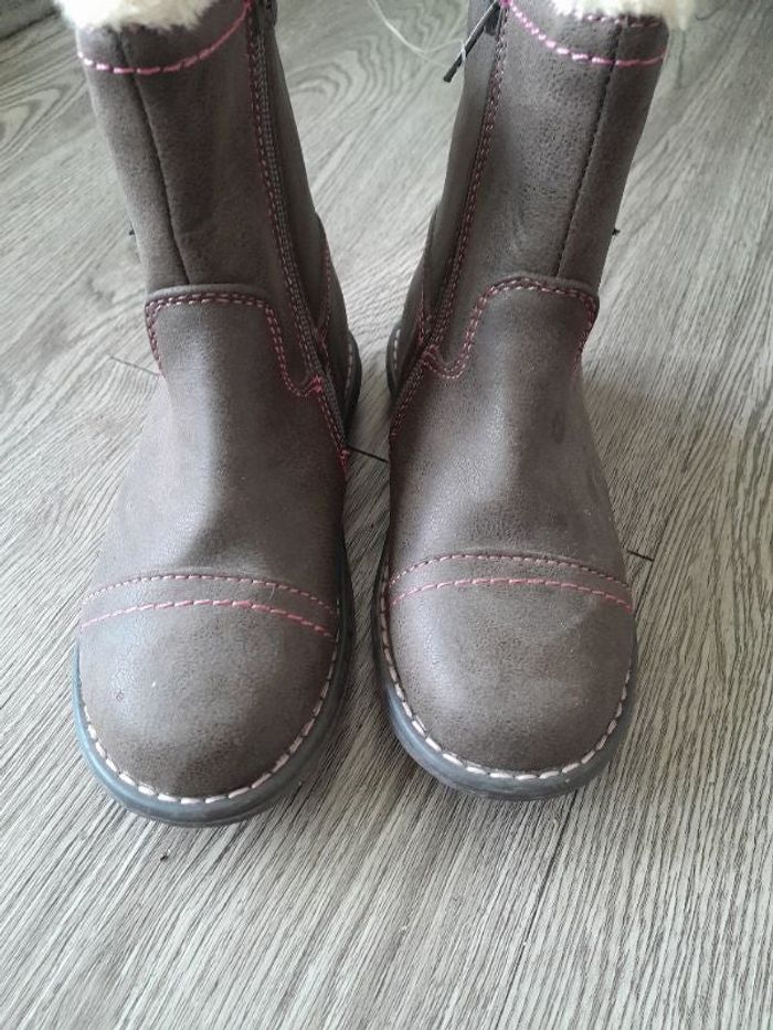 Bottines marrons neuves
