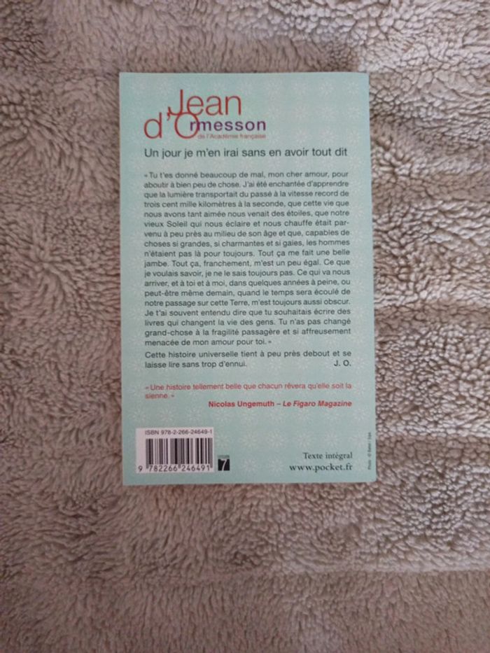 Un jour je m'en irai sans avoir tout dit - photo numéro 2