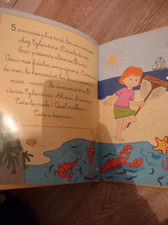 Livre Découvre le 5 avec Églantine l'étoile de mer - photo numéro 3
