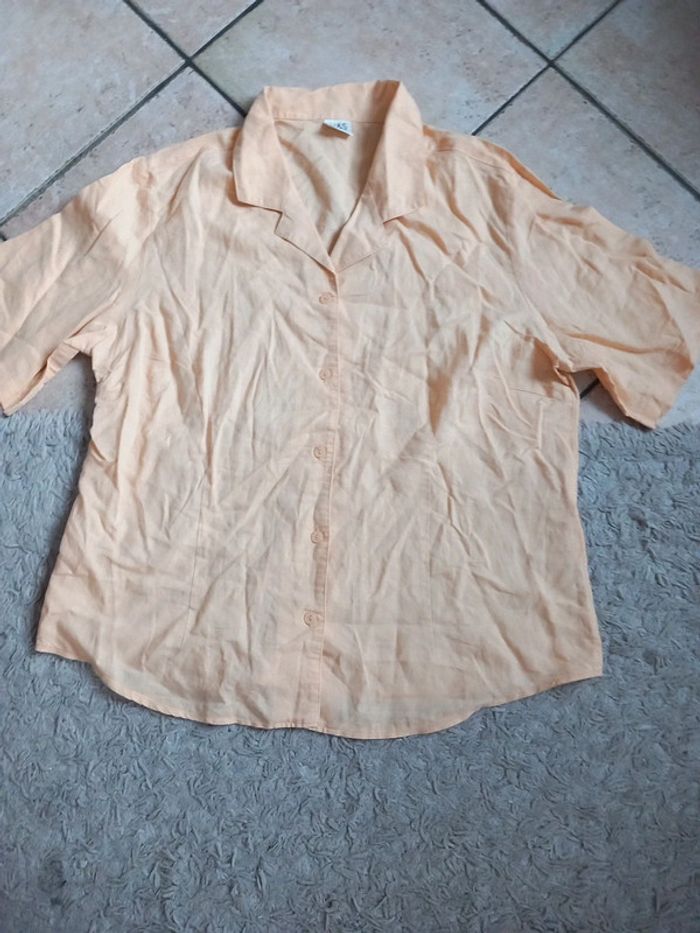 🎀chemise tunique coton polyester T44 M&S MODE