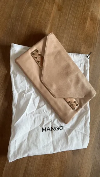 Pochette vieux rose mango neuve