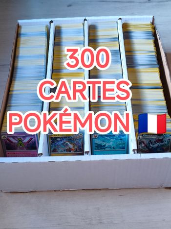 300 cartes Pokémon 