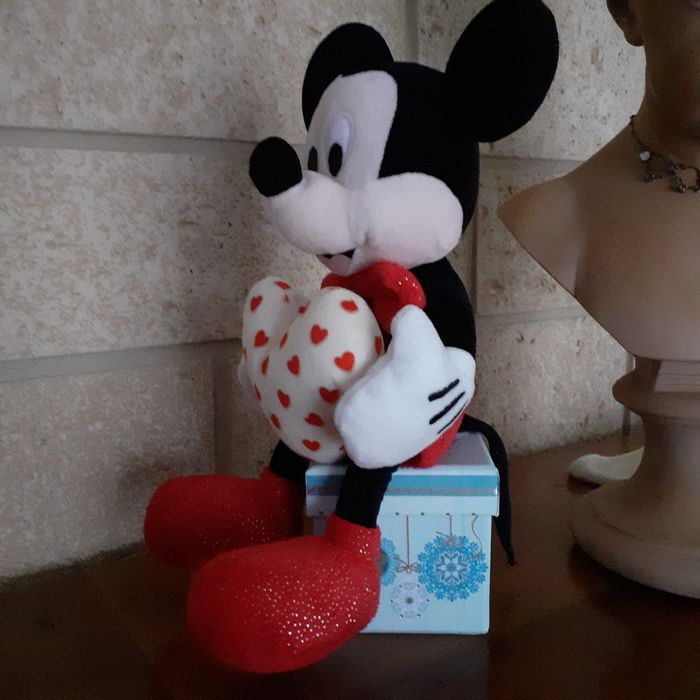 Peluche Mickey avec noeud papillon - photo numéro 4