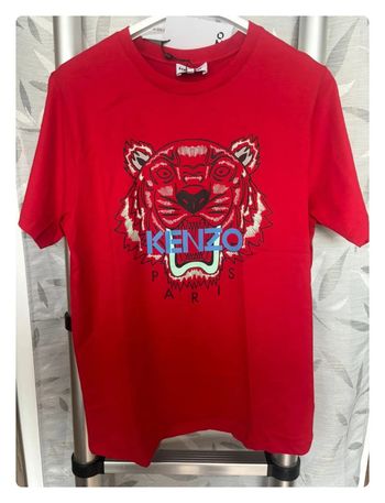 T-shirt rouge Kenzo taille M