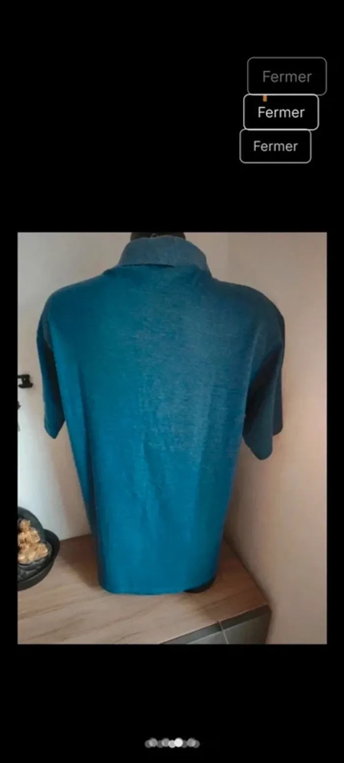 Polo Ralph Lauren bleu taille xl - photo numéro 3