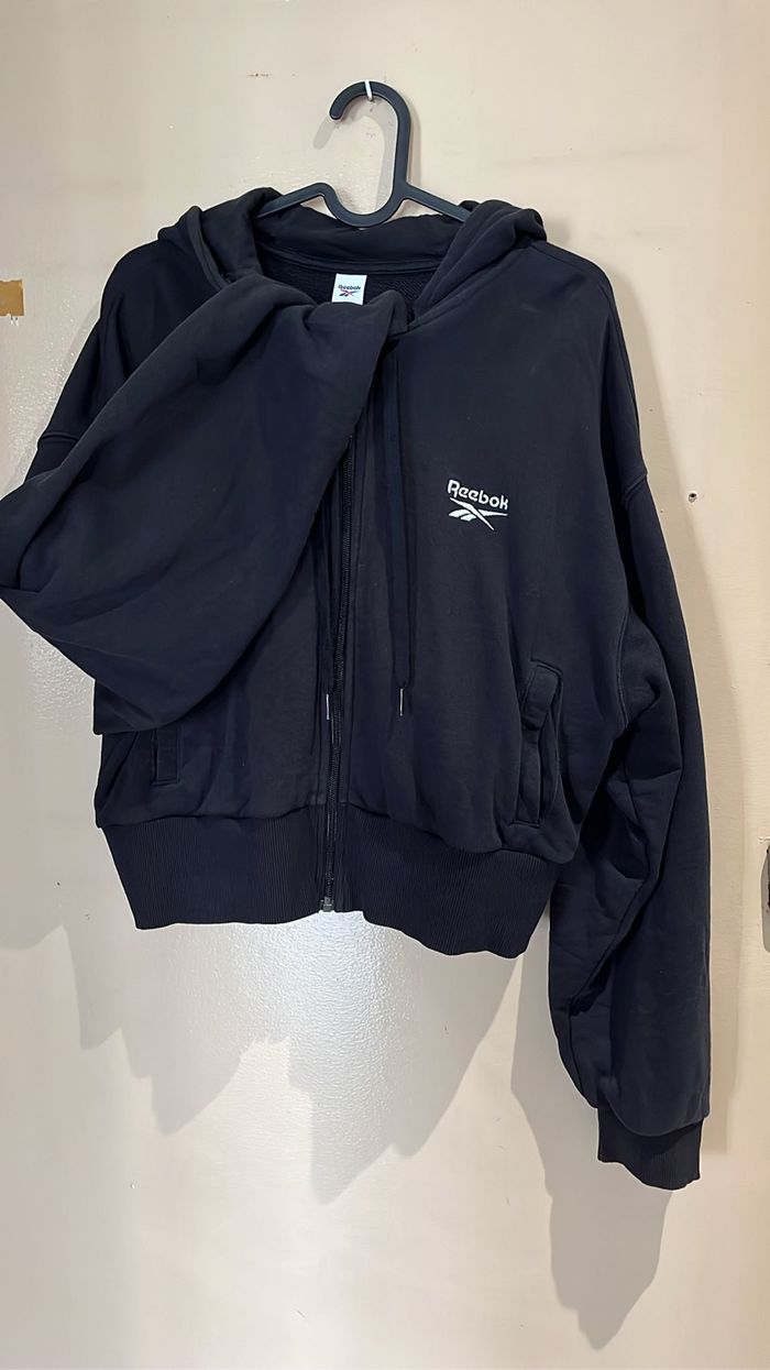 🧥 Veste de jogging crop Reebok - photo numéro 2