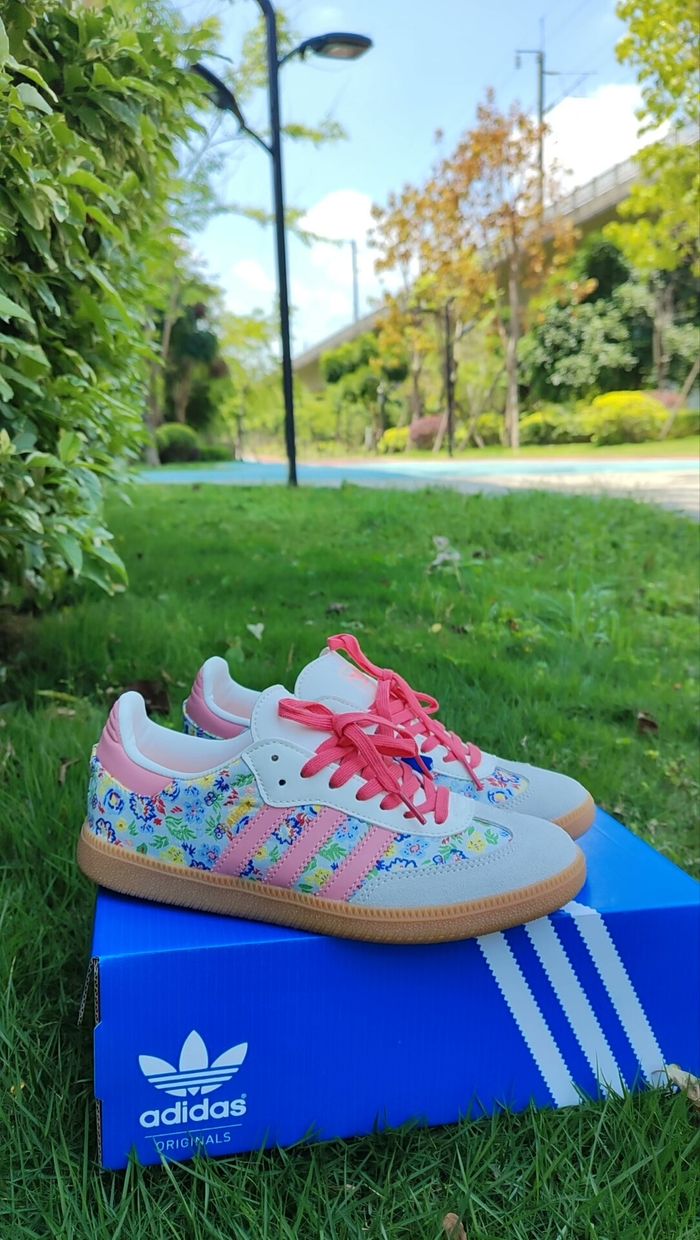 adidas originals SAMBA OG poudre grise 38.5 - photo numéro 6