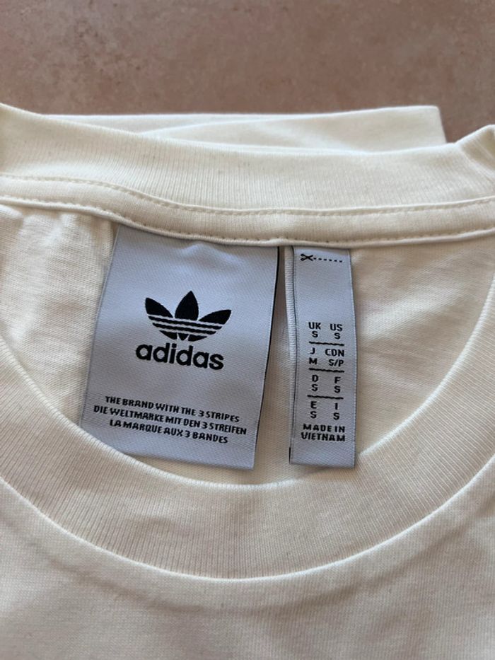 T-shirt adidas blanc - photo numéro 2
