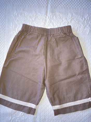 Pantacourt HandMade marron glacé 2-3 ans