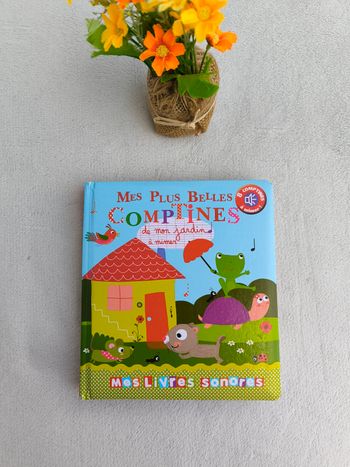 Livre musical Mes plus belles comptines