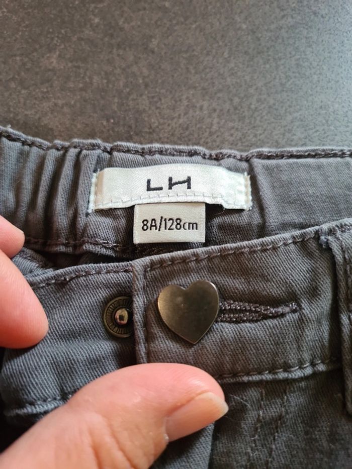 Jean droit gris - photo numéro 3