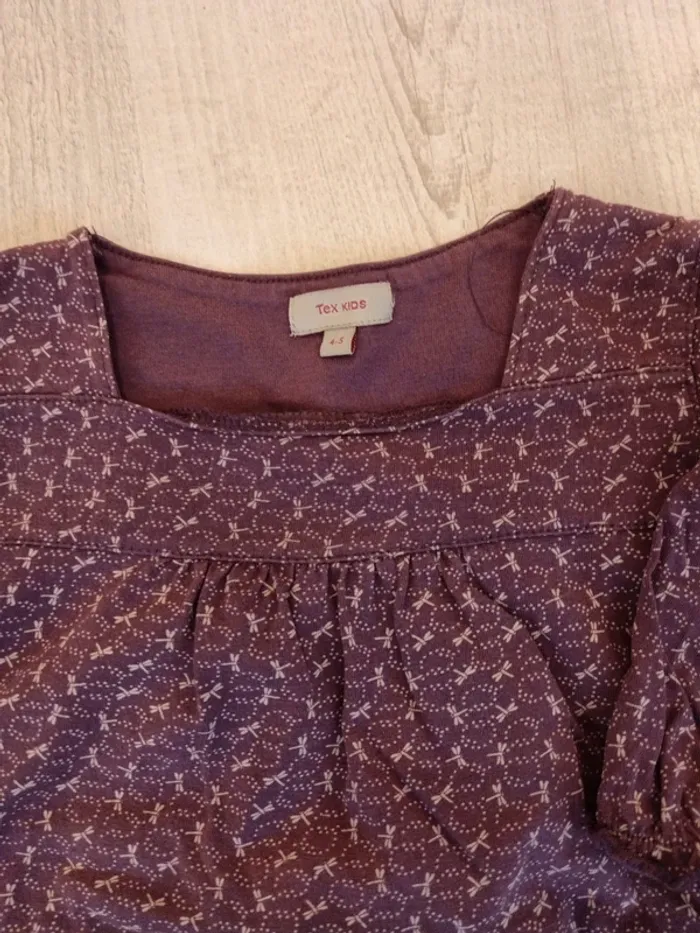 T-shirt tex 4/5ans - photo numéro 3