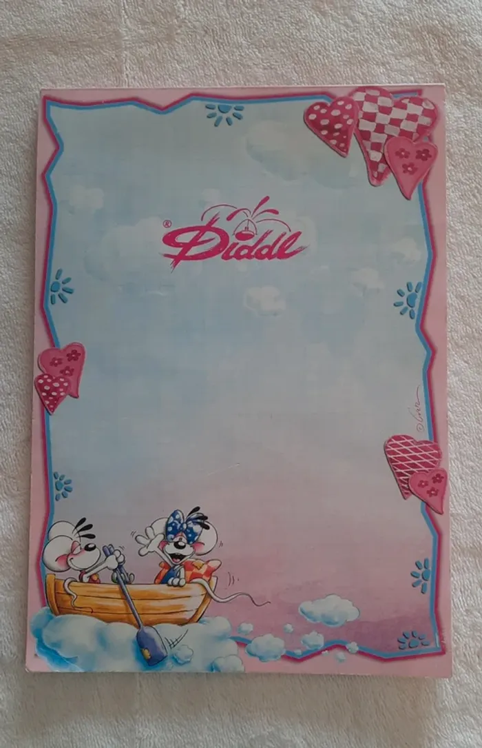 Bloc de feuille A5 Diddl