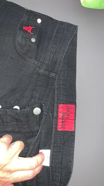 Pantalon Lou seden noir taille 40