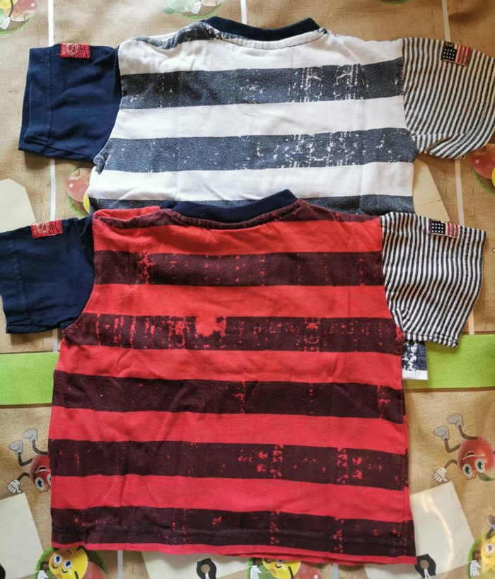 lot de 2 t-shirts taille 18 mois - photo numéro 6