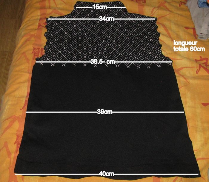 haut noir col montant - photo numéro 5