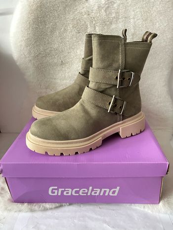 Bottines kaki pointure 37