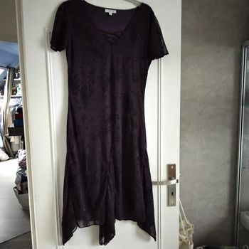 Robe violine taille 44 de marque 1,2,3