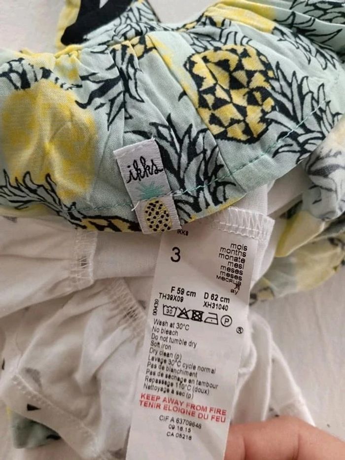 Lot 2 robes 3 mois Ikks neuve et Kenzo - photo numéro 9