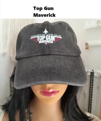 Top Gun Maverick, Casquette de Baseball, couleur gris foncé