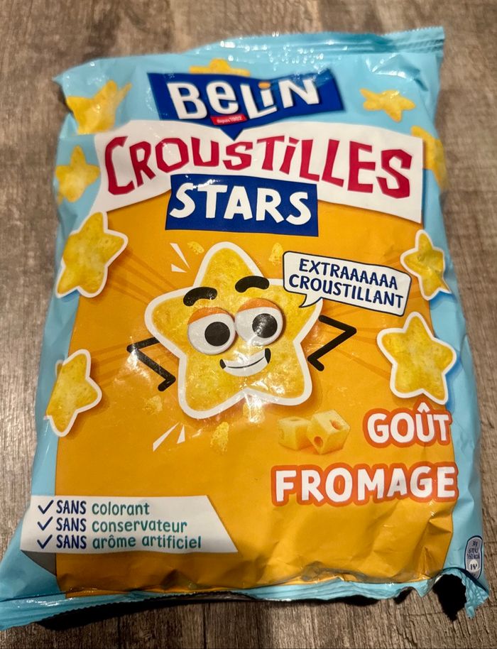 Lot de 5 paquets « Belin Croustille Stars »