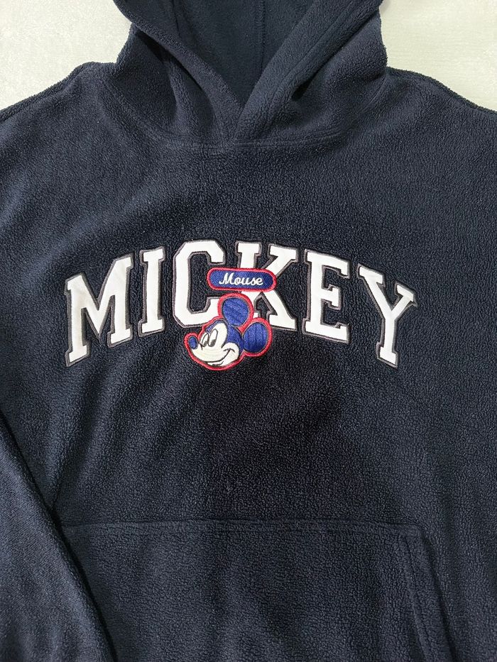 Sweat a capuche Disney Mickey bleu marine pour enfant taille L enfant - photo numéro 5